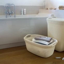 Curver Knit Wasmand - 40L - Oasis White -BISSELL-Winkel 550x366 122