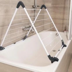 Baddroger - Bevestigbaar Rek Vileda Acrobath Verstelbare Gewrichten Wit -BISSELL-Winkel 550x366 127