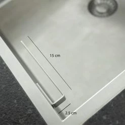 Merkloos Lopoleis Vaatdoekhouder RVS – Zilver – Aanrecht Organiser – Keuken Organizers - Keuken Accessoires -BISSELL-Winkel 550x366 25