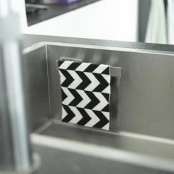 Merkloos Lopoleis Vaatdoekhouder RVS – Zilver – Aanrecht Organiser – Keuken Organizers - Keuken Accessoires -BISSELL-Winkel 550x366 26