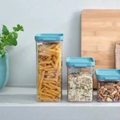 Mepal – Omnia Set Bewaardoos 3-delig – Nordic White – Bewaardozen Voedsel – Makkelijk Stapelbare Voorraadpotten – Lucht En- Aromadicht -BISSELL-Winkel 550x366 91