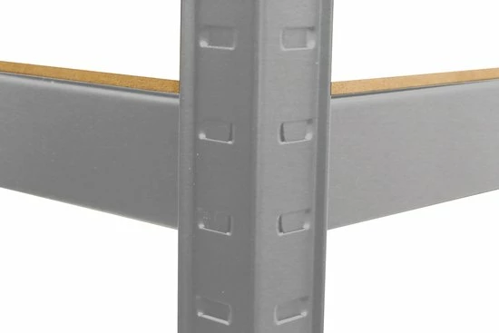 ERRO Metalen Opbergrek/Stellingkast Met 5 Legborden - 175kg Draagkracht Per Plank - 2 Stuks 8 ERRO Metalen Opbergrek/Stellingkast Met 5 Legborden - 175kg Draagkracht Per Plank - 2 Stuks - Afbeelding 6