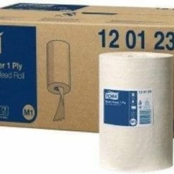 Tork Universal M1 Papier 1-laags Wit 22cm X 120 Meter - Doos 11 Rol 120123 -BISSELL-Winkel 550x369 4
