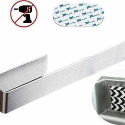 Merkloos Lopoleis Vaatdoekhouder RVS – Zilver – Aanrecht Organiser – Keuken Organizers - Keuken Accessoires