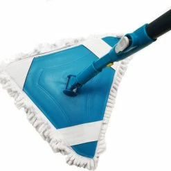 Discountershop Dweil Uitschuifbare Microvezel - Vloerwisserset - Dweil 31x29x108145cm - Telescoop-dweil 115 - 150 Cm