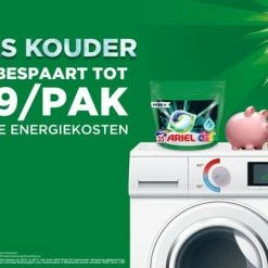 Ariel All In 1 Wasmiddel Pods + Touch Van Lenor Unstoppables - Wascapsules - Voordeelverpakking - 3 X 35 Wasbeurten -BISSELL-Winkel 550x386