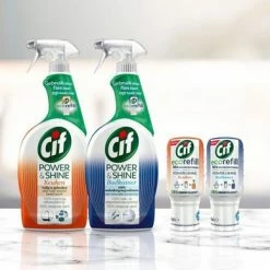 Cif CleanBoost Power & Shine Badkamer Spray - 6 X 750 Ml - Voordeelverpakking -BISSELL-Winkel 550x388 2