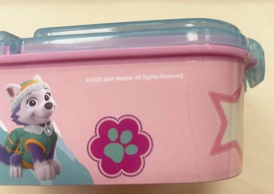 Paw Patrol Girl Broodtrommel 3 Vakjes - 18x13 Cm - Brooddoos -Lunchbox 4 Paw Patrol Girl Broodtrommel 3 Vakjes - 18x13 Cm - Brooddoos -Lunchbox - Afbeelding 2