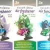 Air Fresheners Air Freshener - Stofzuigerzakje - Stofzuiger Luchtverfrisser - Geur Fresh Linen - Geur Lily Of The Valley - Geur Ocean Breeze - 9 Stuks - Geurzakjes - Verfrisser - Luchtje