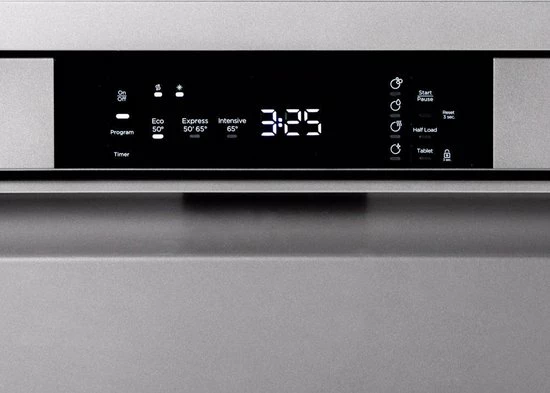 Sharp QWNA1BF47ESEU - Vrijstaande Vaatwasser - Zilver 12 Sharp QWNA1BF47ESEU - Vrijstaande Vaatwasser - Zilver - Afbeelding 10