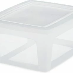 IRIS OHYAMA IRIS Clearbox Opbergbox - 18 L - Kunststof - Transparant - 3 Stuks -BISSELL-Winkel 550x395 4