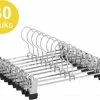 ACAZA Antislip Broekhangers Met Knijpers Voor Heren Of Dames - 30 Stuks Kleding Hangers Met Klemmen - Broek En Rok Houder - 31cm 2 ACAZA Antislip Broekhangers Met Knijpers Voor Heren Of Dames - 30 Stuks Kleding Hangers Met Klemmen - Broek En Rok Houder - 31cm -BISSELL-Winkel 550x397