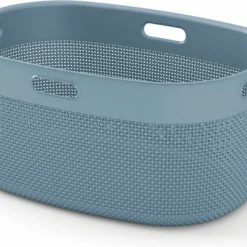 Curver Filo Wasmand 45L - Stone Blue