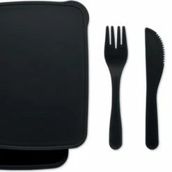 Happyshopper Lunchbox - Broodtrommel - Lunchtrommel - Volwassenen - Kinderen - Jongen - Meisje - Met Bestek - 700 Ml - Zwart - Vaderdag Cadeau 11 Happyshopper Lunchbox - Broodtrommel - Lunchtrommel - Volwassenen - Kinderen - Jongen - Meisje - Met Bestek - 700 Ml - Zwart - Vaderdag Cadeau -BISSELL-Winkel 550x397 5