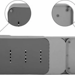 Springos Messenorganiser | Bestekbak | 39 X 14 X 7.5 Cm | Grijs -BISSELL-Winkel 550x397 6