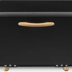 Navaris Metalen Broodtrommel Met Klapdeksel - Vershouddoos Voor Brood - 35 X 24 X 23 Cm - Van Ijzer Met Houten Details In Zwart 13 Navaris Metalen Broodtrommel Met Klapdeksel - Vershouddoos Voor Brood - 35 X 24 X 23 Cm - Van Ijzer Met Houten Details In Zwart -BISSELL-Winkel 550x399 2