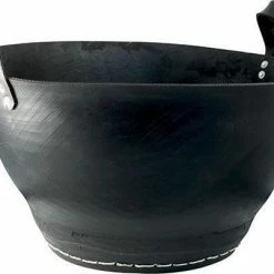 Tade Tadé Grand Cabas - Grote Rubberen Mand - Duurzame Opbergmand - Houtmand D50 X H 29cm