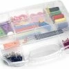 Forte Plastics 1x Opbergkoffertje/opbergdoosjes 8-vaks Transparant - Naaigerei Opbergen - Opbergers -BISSELL-Winkel 550x408 7
