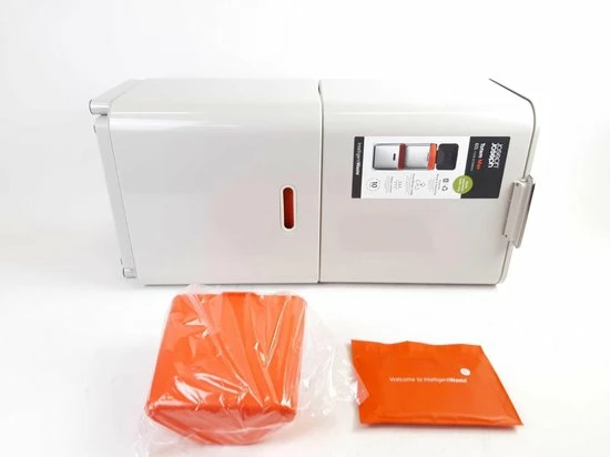 Joseph Joseph Intelligent Waste Prullenbak Totem 2.0 Recycler - 60 L - Stone Wit 7 Joseph Joseph Intelligent Waste Prullenbak Totem 2.0 Recycler - 60 L - Stone Wit - Afbeelding 5