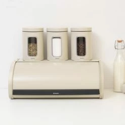 Brabantia Broodtrommel - Met Schuifdeksel - Soft Beige -BISSELL-Winkel 550x412 116