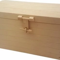 Playwood - Houten Speelgoedkist - Houten Opbergkist No. 2 (Lengte 46 CM)