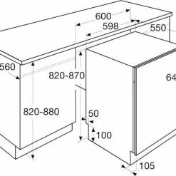 ETNA VW339M - Inbouwvaatwasser 12 ETNA VW339M - Inbouwvaatwasser -BISSELL-Winkel 550x426