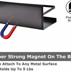 Faseras 2x Magnetische Kruidenrek Voor Koelkast - Koelkast Rek - Keukenorganizer - Keukenrek - Zwart -BISSELL-Winkel 550x428 1