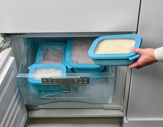 Mepal - Multikom Cirqula Rechthoekig 3-delige Set (500+1000+2000) - Mag In De Vriezer, Magnetron En Vaatwasser – Nordic Green – Meal Prep Bakjes - Bewaardozen Met Deksel 5 Mepal - Multikom Cirqula Rechthoekig 3-delige Set (500+1000+2000) - Mag In De Vriezer, Magnetron En Vaatwasser – Nordic Green – Meal Prep Bakjes - Bewaardozen Met Deksel - Afbeelding 3