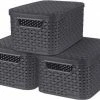 Curver Opbergboxen Met Deksel Style 3 St S 6 L Antracietkleurig 1 Curver Opbergboxen Met Deksel Style 3 St S 6 L Antracietkleurig -BISSELL-Winkel 550x436 2