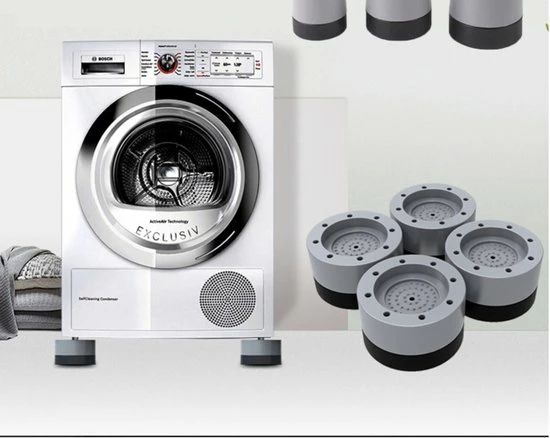 Fain Luxe Trillingsdempers Wasmachine – Set Van 4 Stuks – Grijs - Extra Dik - Voetjes Wasmachine & Droger - Wasmachine Demper – Anti Trillings / Vibratie Dempers Pads – Antislip Rubber – Trillingsmat – Antislipmat - Schokdempers Wasmachine 14 Fain Luxe Trillingsdempers Wasmachine – Set Van 4 Stuks – Grijs - Extra Dik - Voetjes Wasmachine & Droger - Wasmachine Demper – Anti Trillings / Vibratie Dempers Pads – Antislip Rubber – Trillingsmat – Antislipmat - Schokdempers Wasmachine - Afbeelding 12