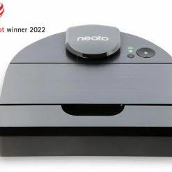 Neato® D10 Intelligente Robotstofzuiger - Echt HEPA-filter En Lasermapping-navigatie - Bediening Via App - 300 Minuten Looptijd Met Automatisch Opladen En Hervatten - Zilvergrijs