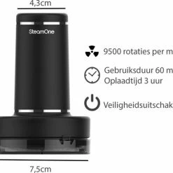 SteamOne RP10B Pluizenverwijderaar - Zwart - Oplaadbaar 12 SteamOne RP10B Pluizenverwijderaar - Zwart - Oplaadbaar -BISSELL-Winkel 550x451