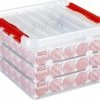 Sunware Q-line Kerstballen Opbergbox 26L - Trays Voor 75 Kerstballen - Transparant/rood -BISSELL-Winkel 550x457 5