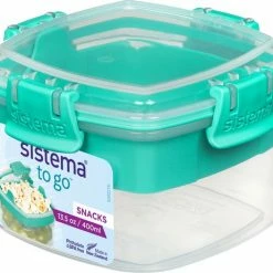 Sistema To Go - Vershouddoos - Snackdoos Minty Teal - 400ml