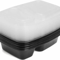 Vershoudbakjes.nl Meal Prep Bakjes Vershouddoos - 10 Stuks - Met 2 Compartimenten - Herbruikbaar -BISSELL-Winkel 550x466 1