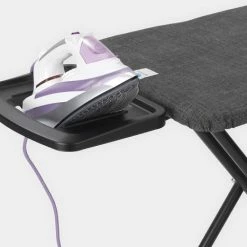 Brabantia Strijkplank C - Met Strijkijzerhouder - 124 X 45 Cm - Morning Breeze -BISSELL-Winkel 550x467