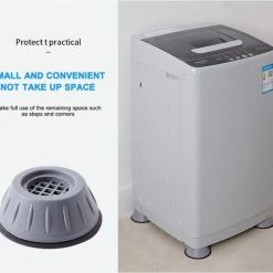 Merkloos Wasmachine Trillingsdemper - Wasmachine Demper - Trillingsdemper - Anti Slip Trilmats - Schokdemper - 4 Stuks Anti Tril Poten -BISSELL-Winkel 550x477 4