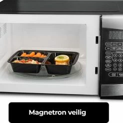 Vershoudbakjes.nl Meal Prep Bakjes Vershouddoos - 10 Stuks - Met 2 Compartimenten - Herbruikbaar -BISSELL-Winkel 550x481 4