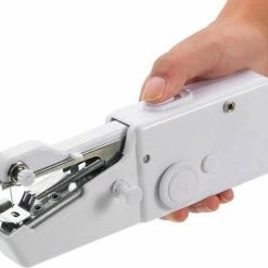 Handy Switch Handy Stitch - PREMIUM Handnaaimachine - Met 3 Spoelen Garen En Accessoires - Mini Naaimachine - Draadloos - Compact - Elektrisch Of Op Batterijen