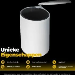 Eleganca Afvalbak 13L - Uittrekbare Prullenbak - Inbouw Afvalemmer - Wit - B28.5xD28.5xH34cm -BISSELL-Winkel 550x490 5