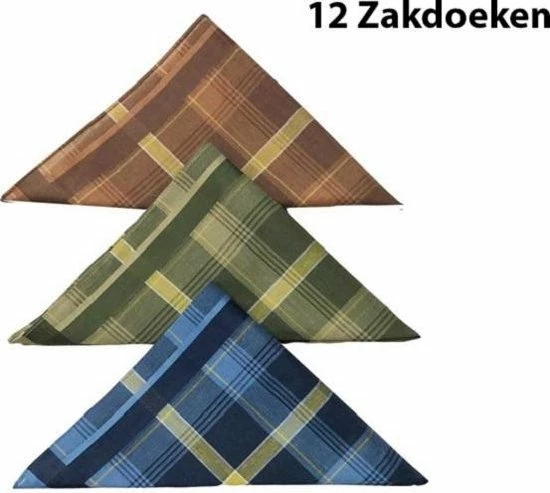 Zakdoeken - Heren - 12 Zakdoeken - Sorprese - Cadeauset - Heren Zakdoeken - Zakdoek - 9 - Sinterklaas - Cadeau 6 Zakdoeken - Heren - 12 Zakdoeken - Sorprese - Cadeauset - Heren Zakdoeken - Zakdoek - 9 - Sinterklaas - Cadeau - Afbeelding 4