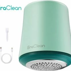 EraClean - Elektrische Pluizenverwijderaar - Ontpluizer - Pluizentondeuse - Draadloos - Oplaadbare Pluizenverwijderaar - Groen