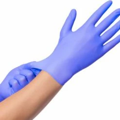 IVROU® Nitril Handschoenen - 100 Stuks Wegwerp Handschoenen - Poeder Vrij, Latex Vrij - Maat: M - Violet Blauw -BISSELL-Winkel 550x501 3