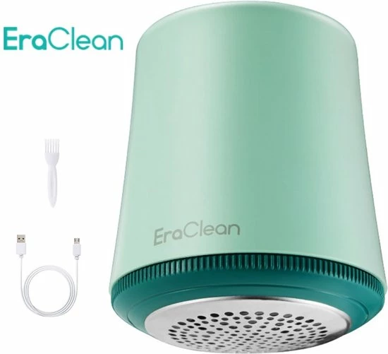 EraClean - Elektrische Pluizenverwijderaar - Ontpluizer - Pluizentondeuse - Draadloos - Oplaadbare Pluizenverwijderaar - Groen 3 EraClean - Elektrische Pluizenverwijderaar - Ontpluizer - Pluizentondeuse - Draadloos - Oplaadbare Pluizenverwijderaar - Groen