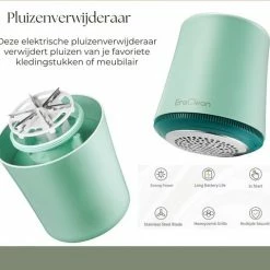 EraClean - Elektrische Pluizenverwijderaar - Ontpluizer - Pluizentondeuse - Draadloos - Oplaadbare Pluizenverwijderaar - Groen 13 EraClean - Elektrische Pluizenverwijderaar - Ontpluizer - Pluizentondeuse - Draadloos - Oplaadbare Pluizenverwijderaar - Groen -BISSELL-Winkel 550x508 3