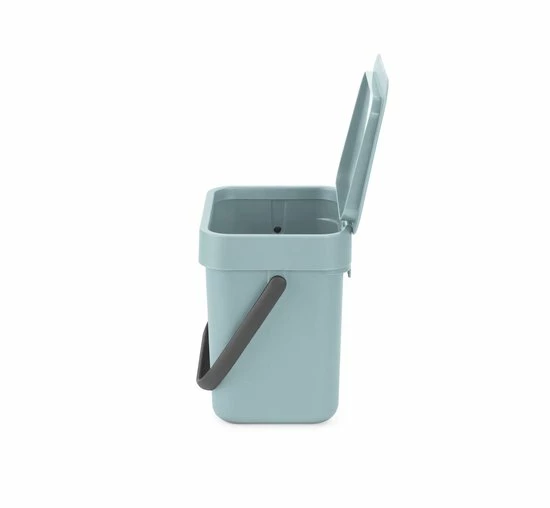 Brabantia Sort & Go Aanrecht Afvalbakje - 3 L - Mint 9 Brabantia Sort & Go Aanrecht Afvalbakje - 3 L - Mint - Afbeelding 7
