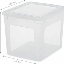 IRIS OHYAMA IRIS Clearbox Opbergbox - 30L - 3 Stuks - Kunststof - Transparant -BISSELL-Winkel 550x509 3