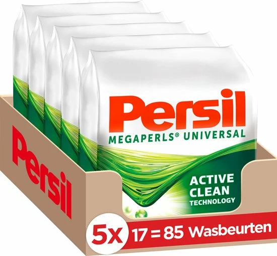 Persil Megaperls Power Waspoeder - Poeder Wasmiddel - Voordeelverpakking - 5 X 17 Wasbeurten 3 Persil Megaperls Power Waspoeder - Poeder Wasmiddel - Voordeelverpakking - 5 X 17 Wasbeurten