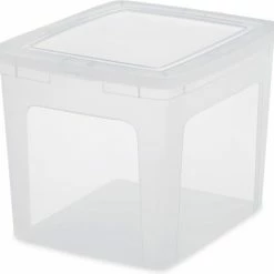 IRIS OHYAMA IRIS Clearbox Opbergbox - 30L - 3 Stuks - Kunststof - Transparant -BISSELL-Winkel 550x512 2
