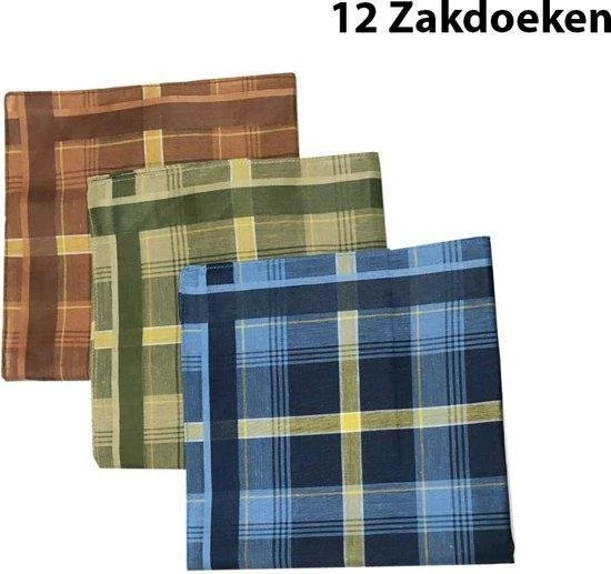 Zakdoeken - Heren - 12 Zakdoeken - Sorprese - Cadeauset - Heren Zakdoeken - Zakdoek - 9 - Sinterklaas - Cadeau 7 Zakdoeken - Heren - 12 Zakdoeken - Sorprese - Cadeauset - Heren Zakdoeken - Zakdoek - 9 - Sinterklaas - Cadeau - Afbeelding 5